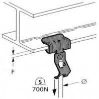 Attache IPN pour tige lisse