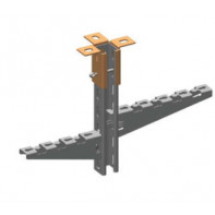 Gousset automatique pour rail 41