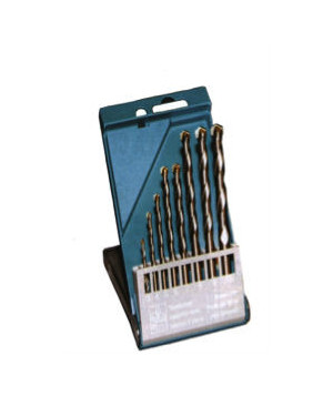 Coffret plastique de mèches béton cylindriques