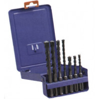 Coffret métallique de forets pour perforateur emmanchement SDS plus