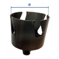 Scie trépan bois massif, béton cellulaire, brique