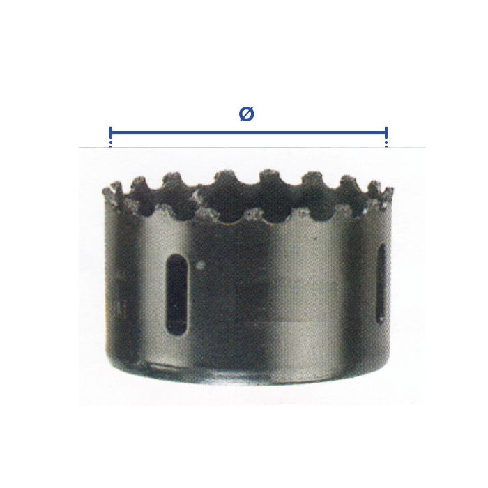 Trépan à dents à concrétion de carbure