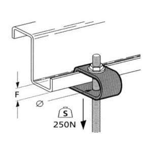 Attache pour aile verticale