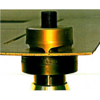 Emporte pièce complet butée à bille sans axe inox