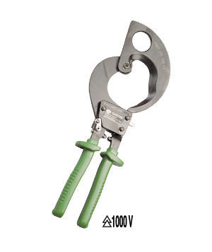 Coupe-câble alu-cuivre à cliquet capacité 600 mm² isolé 1000V