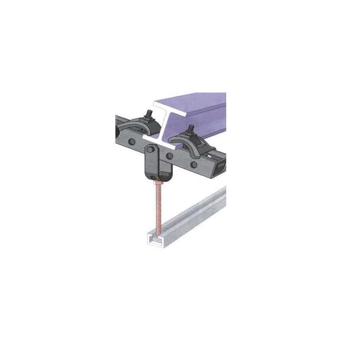 Attache métallique pour IPN penché