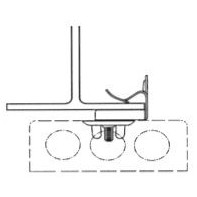 Attache IPN pour fixer des boîtes de dérivation