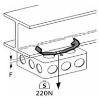 Attache IPN pour fixer des boîtes de dérivation