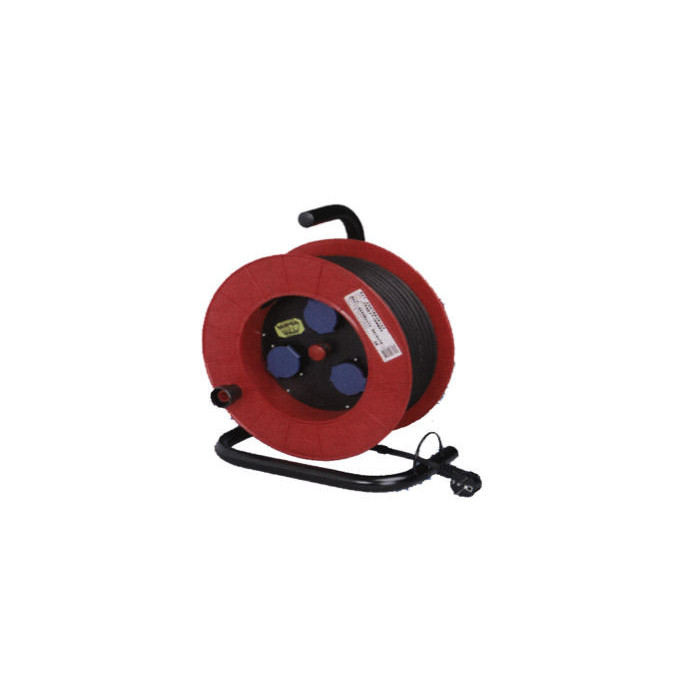 Enrouleur H07RNF 3x2,5 mm² avec disjoncteur intégré