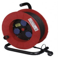 Enrouleur H07RNF 3x2,5 mm² avec disjoncteur intégré