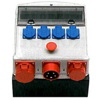 Coffret de chantier 6 prises