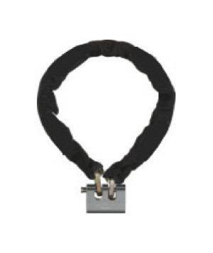 Chaîne carrée en acier cémenté avec cadenas