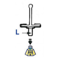 Attaches métalliques pour boite de dérivation