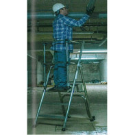 Plate forme de travail spécial artisan à garde-corps fixe