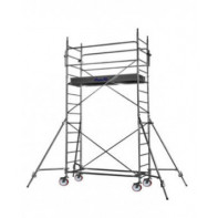 Echaffaudage roulant acier