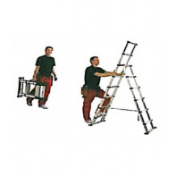 Echelle combinée télescopique