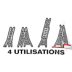 Echelle transformable 2 plans