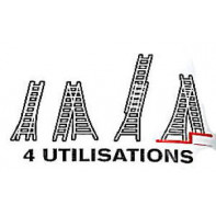 Echelle transformable 2 plans