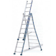 Echelle transformable 3 plans