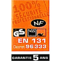 Echelle à coulisse à corde 2 plans