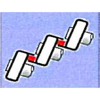 Echelle à coulisse à corde 2 plans
