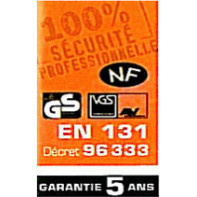 Echelle à coulisse à corde 3 plans