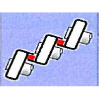 Echelle à coulisse à corde 3 plans