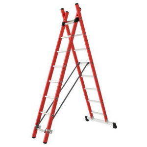 Echelle isolante transformable 2 plans