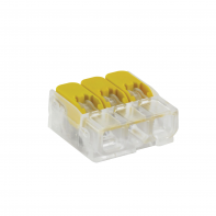 Borne de connexion compacte pour fils rigides et souples de 0,2 à 4mm2