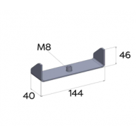 U de suspension (avec tige de 8)
