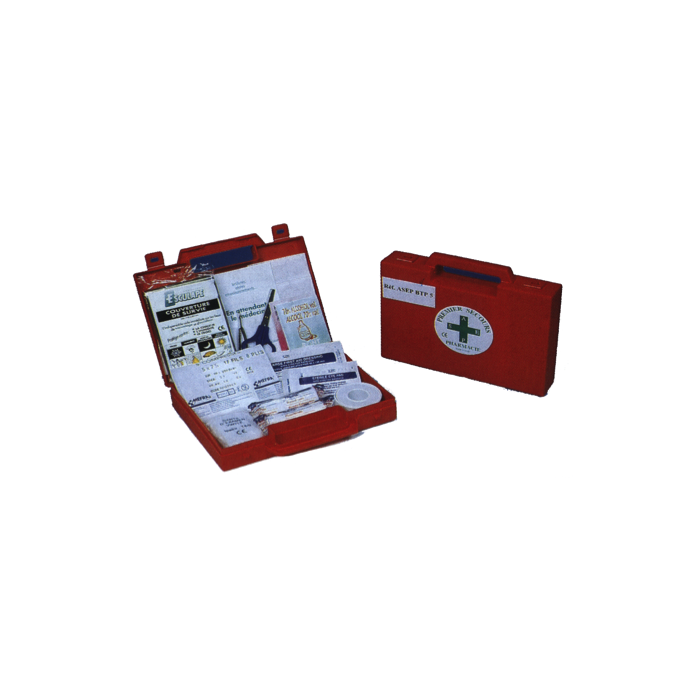 Trousse de secours B.T.P