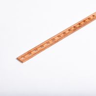 Barre cuivre perforée