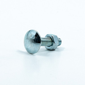 Boulon TRCCR zingué blanc