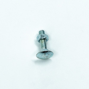 Boulon TRCCR zingué blanc