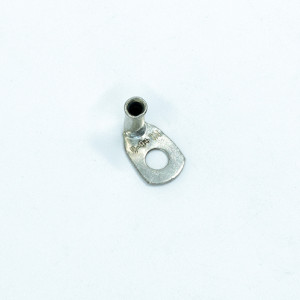 Cosse cuivre à sertir tubulaire équerre