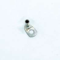 Cosse cuivre à sertir tubulaire équerre