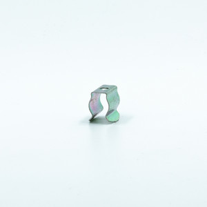 Collier lyre acier zingué