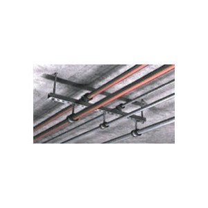 Cheville de frappe métallique courte avec collerette