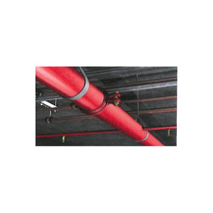 Cheville de frappe métallique courte avec collerette