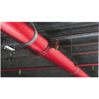 Cheville de frappe métallique courte avec collerette