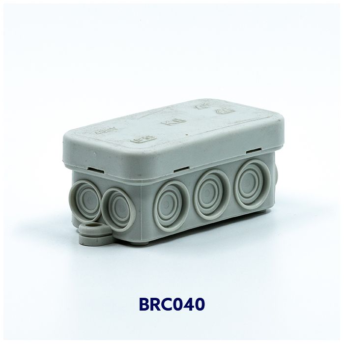 Boite de dérivation avec embouts