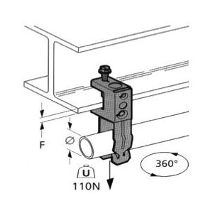 Attaches métalliques pour tube