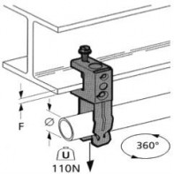 Attaches métalliques pour tube