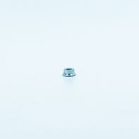 Ecrou embase zingué blanc