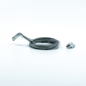 Kit verrou + filin avec équerre 90°