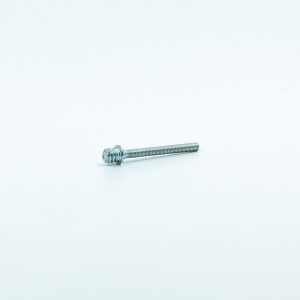 Patte à vis métaux, vis à double filet