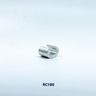 Raccord en «C» à sertir en cuivre étamé blanc