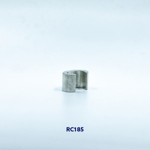 Raccord en «C» à sertir en cuivre étamé blanc