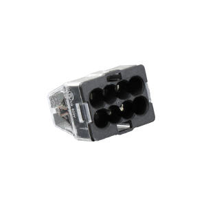 Borne de connexion compacte pour fils rigides de 1 à 2,5mm2