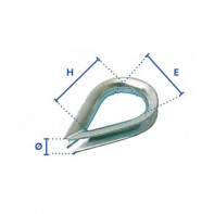 Cosse cœur petite ouverture